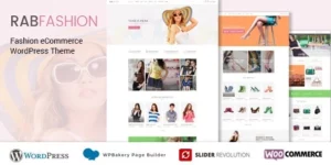 RAB Fashion eCommerce WordPress Theme 1.2.7破解版主题