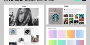 RAMS Portfolio Artist Gallery WordPress Theme 1.0.8破解版主题