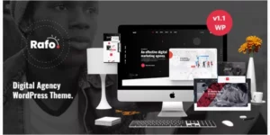 Rafo Digital Agency WordPress Theme 1.1破解版主题