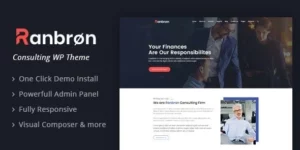 Ranbron Business and Consulting WordPress Theme 2.9破解版主题