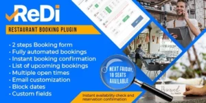 ReDi Restaurant Booking plugin for WordPress 22.0919破解版插件