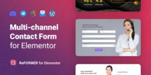 ReFormer – Multichannel Contact Form for Elementor 1.0.2破解版插件