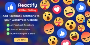 Reactify Facebook Reactions For WordPress 2.7破解版插件