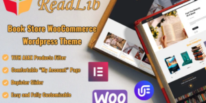 ReadLib – Book Store WooCommerce Theme 1.0.0破解版主题