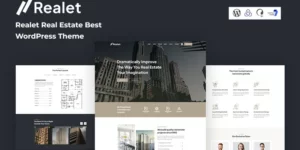 Realet Real Estate Best WordPress Theme 1.0.0破解版主题