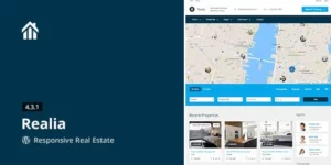 Realia Responsive Real Estate WordPress Theme 4.3.1破解版主题