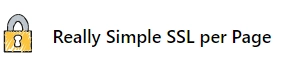 Really Simple SSL Per Page 2.0.17破解版插件