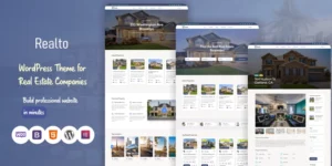 Realto Real Estate WordPress Theme 1.0.0破解版主题