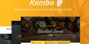 Recibo Restaurant / Food / Cook WordPress Theme 1.3.4破解版主题