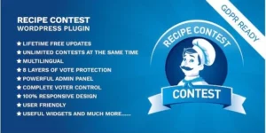 Recipe Contest WordPress Plugin 1.1破解版插件