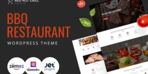 Red Hot Grill Restaurant WordPress Theme 1.0.1破解版主题