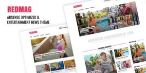 RedMag AdSense Optimized Entertainment News Theme 2.0.1破解版主题