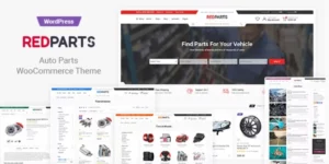 RedParts Auto Parts WordPress Theme 1.18.0破解版主题