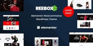 Reebox Elementor WooCommerce WordPress Theme 1.0.8破解版主题