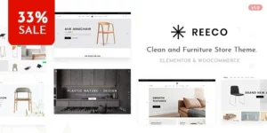 Reeco Furniture WooCommerce WordPress Theme 1.0.1破解版主题