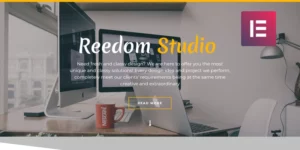 Reedom Web Design Studio Multipurpose Minimal WordPress Elementor Theme WordPress Theme 1.0.0破解版主题