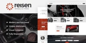 Reisen | Automechanic Auto Body Repair Car WordPress Theme 1.4.1破解版主题