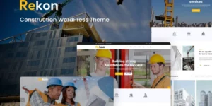 Rekon Construction WordPress Theme 1.0.14破解版主题