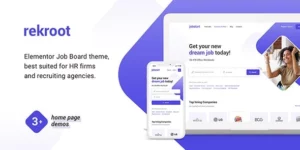 Rekroot Recruitment Agency Elementor WordPress Theme 1.0.2破解版主题