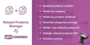 Related Products Manager Pro for WooCommerce 1.12破解版插件