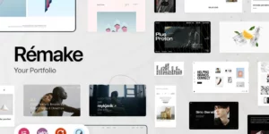 Remake Minimalist Portfolio Theme 1.1.7破解版主题