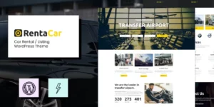 Rentacar Car Rental / Listing WordPress Theme 1.8破解版主题