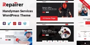 Repairer Handyman Services WordPress Theme 1.1破解版主题