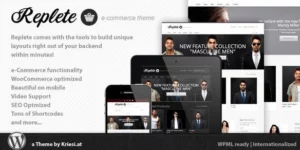 Replete e-Commerce and Business 4.3破解版主题