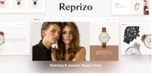 Reprizo Jewelry Watch Shop WordPress Theme 1.0.8破解版主题