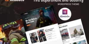 Rescues Fire Department and Security Business WordPress Theme 1.0.0破解版主题