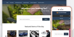 Responsive WordPress Auction Theme 6.0.1破解版主题