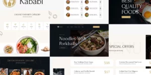 Restaurant WordPress Theme Kababi 1.0.1破解版主题