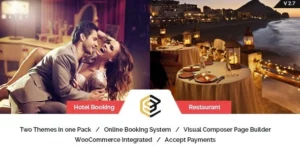 Restaurant and Hotel WordPress Theme Pearl 2.7破解版主题