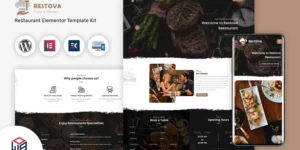 Restova Fast Food Restaurant Responsive WordPress Theme WordPress Theme 1.0破解版主题
