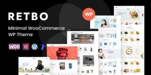 Retbo Minimal WooCommerce WordPress Theme 1.2.6破解版主题