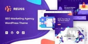 Reuss SEO Marketing Agency WordPress Theme 1.0.5破解版主题