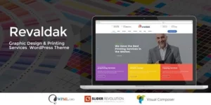 Revaldak Printing Services WordPress Theme 2破解版主题