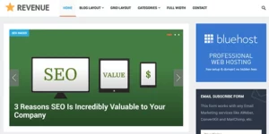 Revenue WordPress Theme By HappyThemes 1.4破解版主题