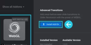 Revslider Transitionpack Add-On 1.0.6破解版插件