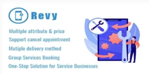 Revy WordPress booking system for repair service industries 1.15破解版插件