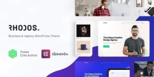 Rhodos Multipurpose WordPress Theme for Business 1.3.3破解版主题