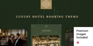 Richmond Hotel Booking Theme 1.1破解版主题