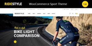 Ridestyle -Bike Sport Store WooCommerce Theme 1.2破解版主题