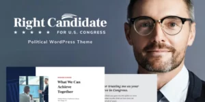 Right Candidate Political WordPress Theme 1.1.4破解版主题