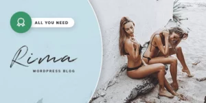 Rima Personal Blog WordPress Theme 2.1.0破解版主题