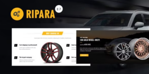 Ripara Auto Repair Car WooCommerce WordPress Theme 3.1破解版主题
