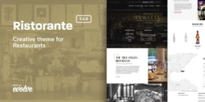 Ristorante Creative Restaurant WordPress Theme 2.2破解版主题