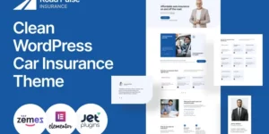 Road Pulse Clean WordPress Car Insurance Theme WordPress Theme 1.0.0破解版主题