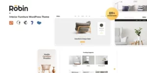 Robin Furniture Shop WooCommerce WordPress Theme 2.2.3破解版主题
