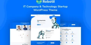 Robotil IT Company Technology Startup WordPress Theme 1.0.0破解版主题